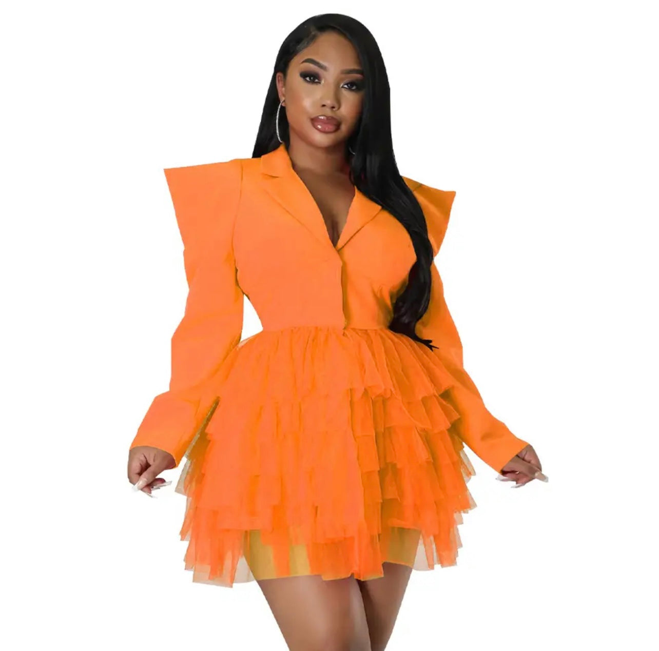 Baby Doll Ruffle Dress