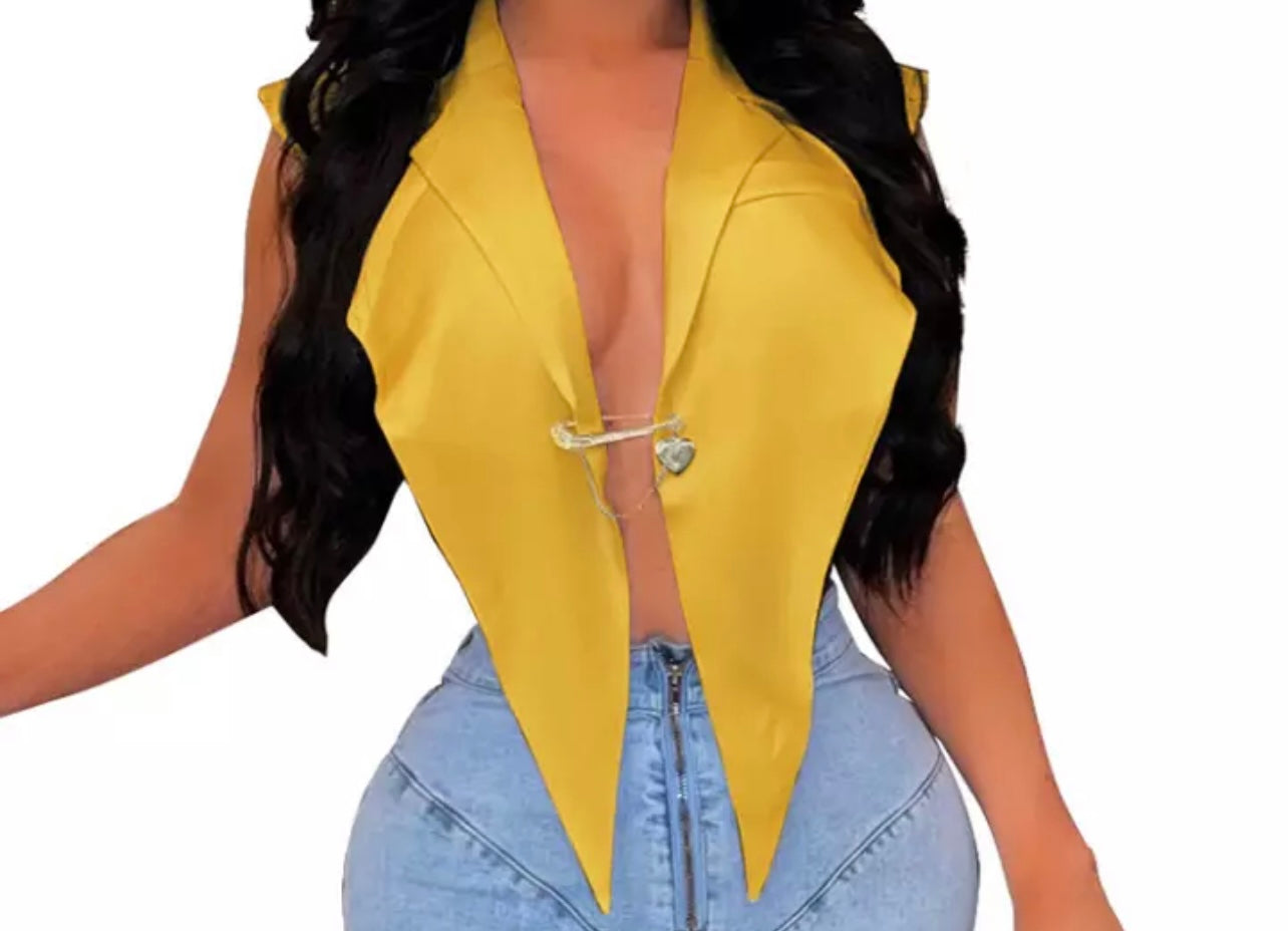 Pin Me Up V Top