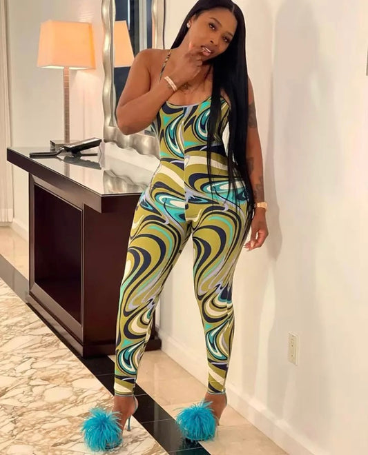 Spaghetti Strap Jumpsuit