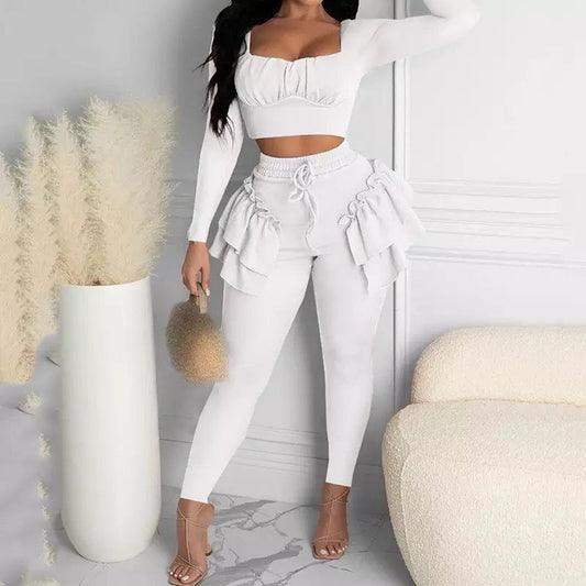 Ruffle Pants Set