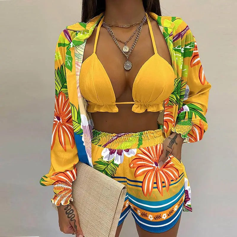 3 Piece Beach Wear