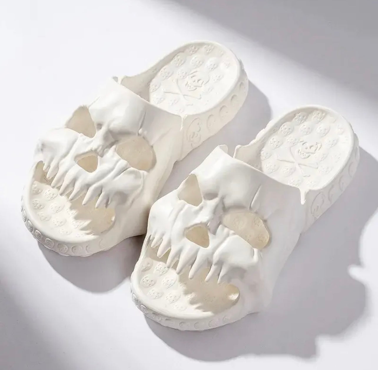 Skull Slippers
