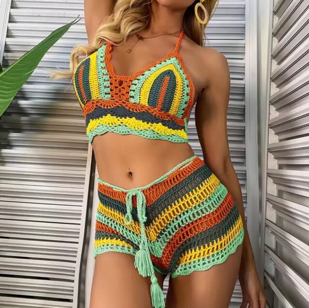 Net 2 Piece Swimwear