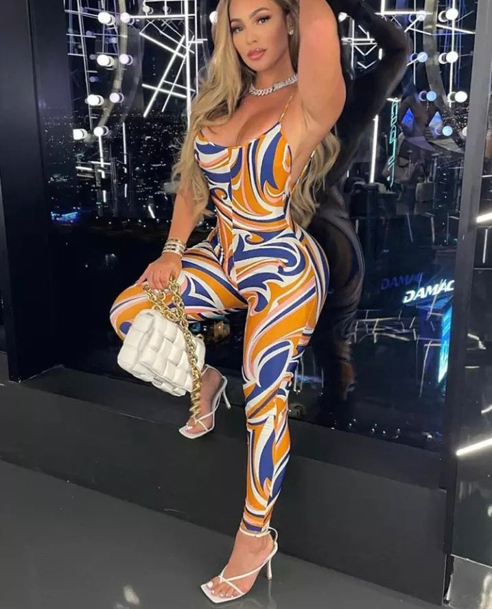 Spaghetti Strap Jumpsuit