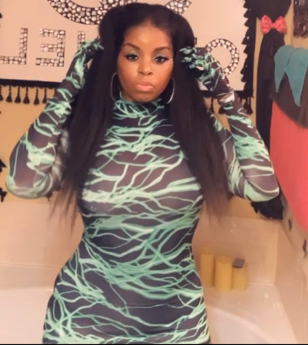 Slime Glove Dress