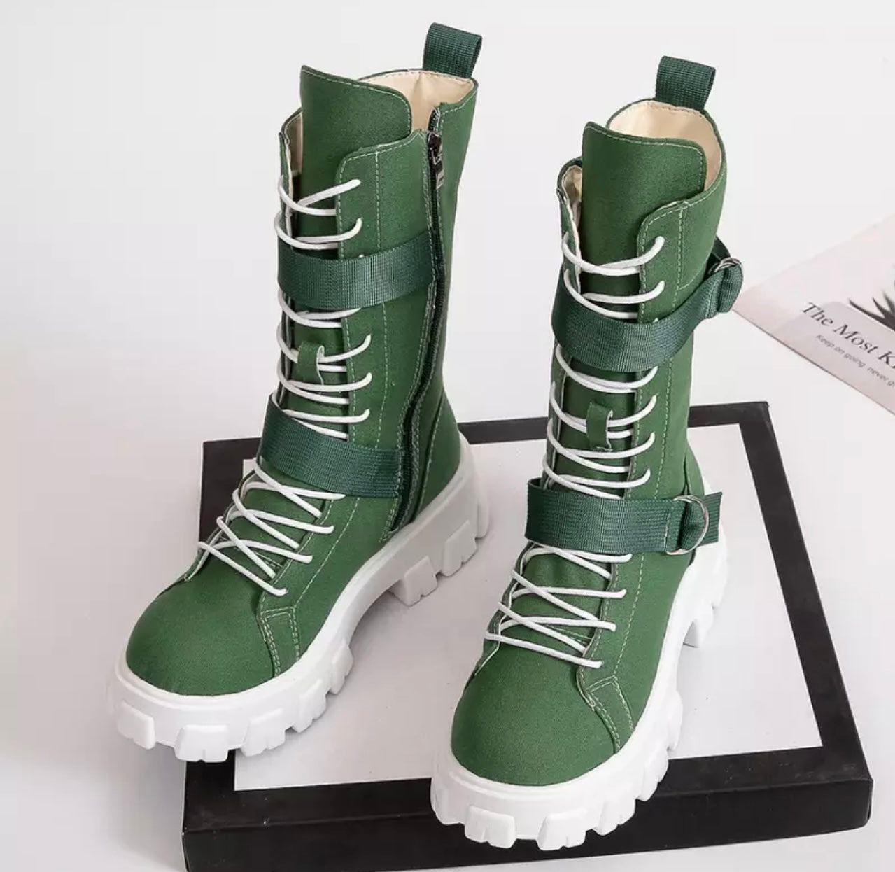 Strap Me Down Fashion Boots
