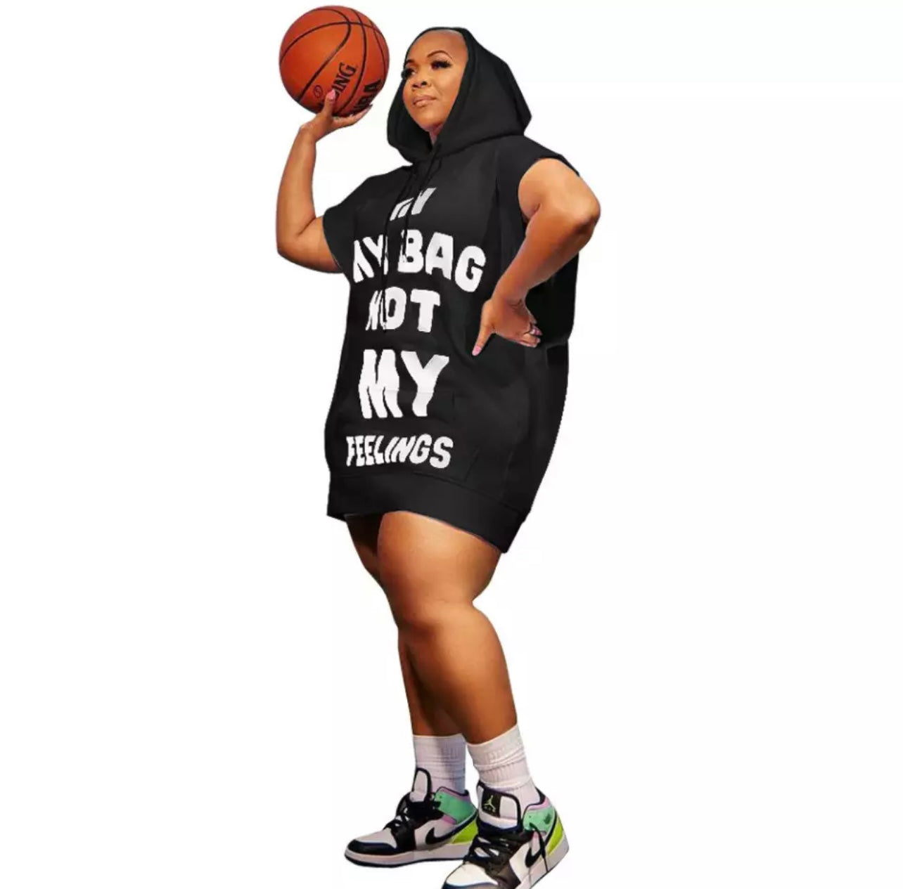 Plus Size In My Bag Not My Feeling Dress