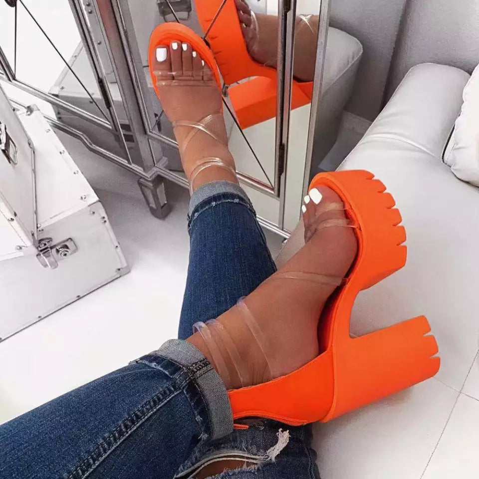 Transparent Sandal