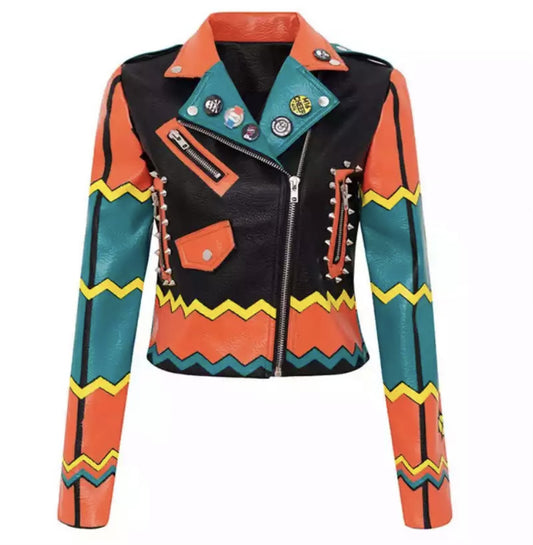 Orange Sherbet Retro Jacket