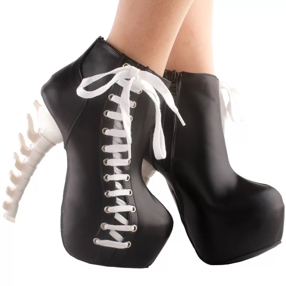 Lace Dragon Heels