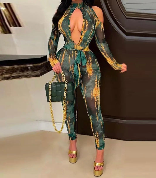 Drop Sleeve Jumpsuit