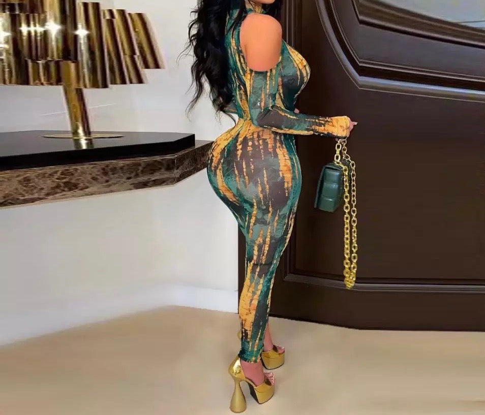 Drop Sleeve Jumpsuit