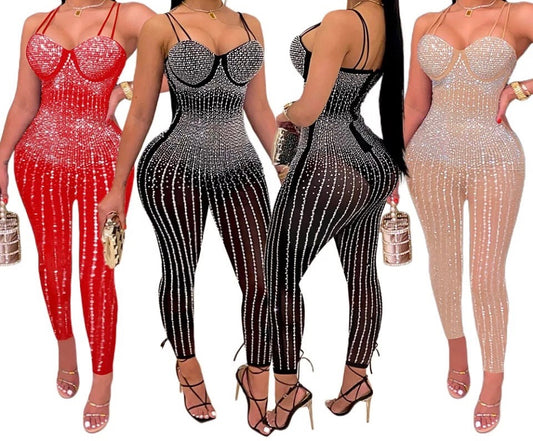 Diamond Stud Jumpsuit