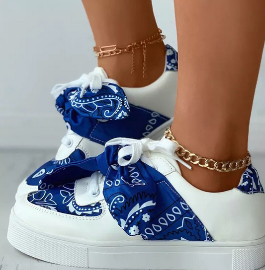 Sneaker with Bandana