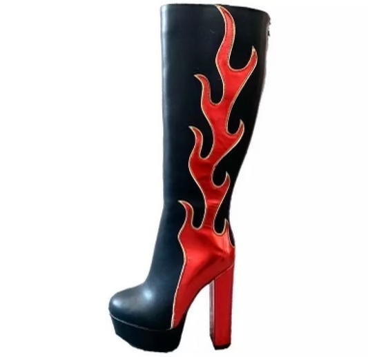 Flaming Boots (High)