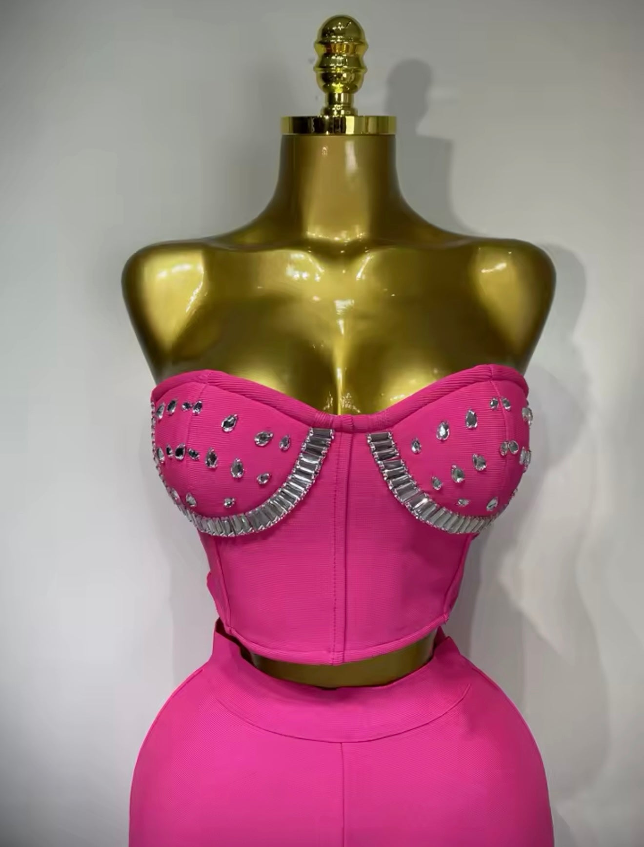 Luxury Diamond Pants Set