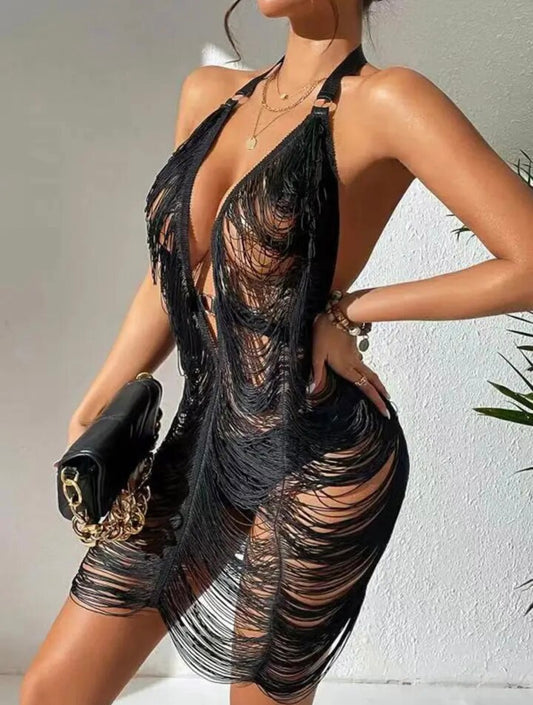 Tassel Mini Dress