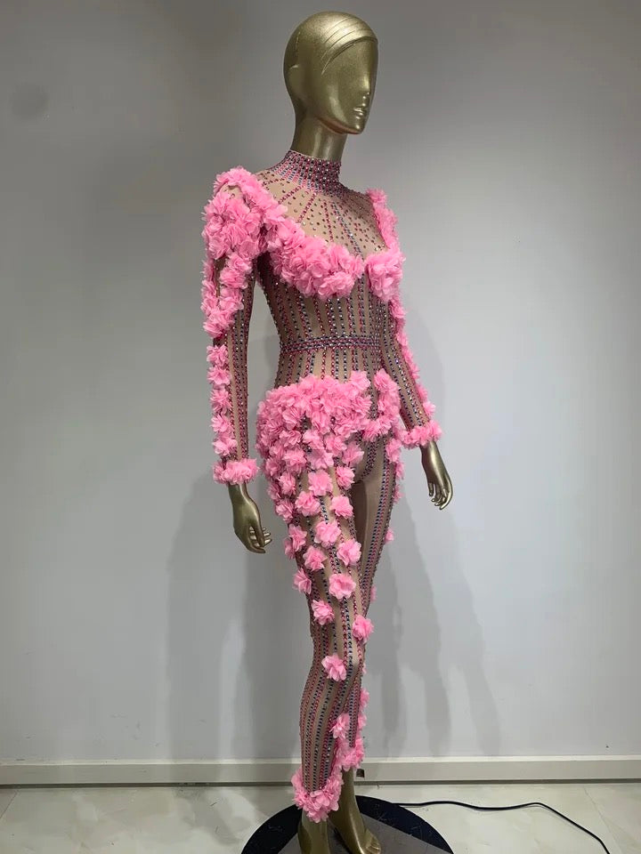 Pink Pedals Bodysuit