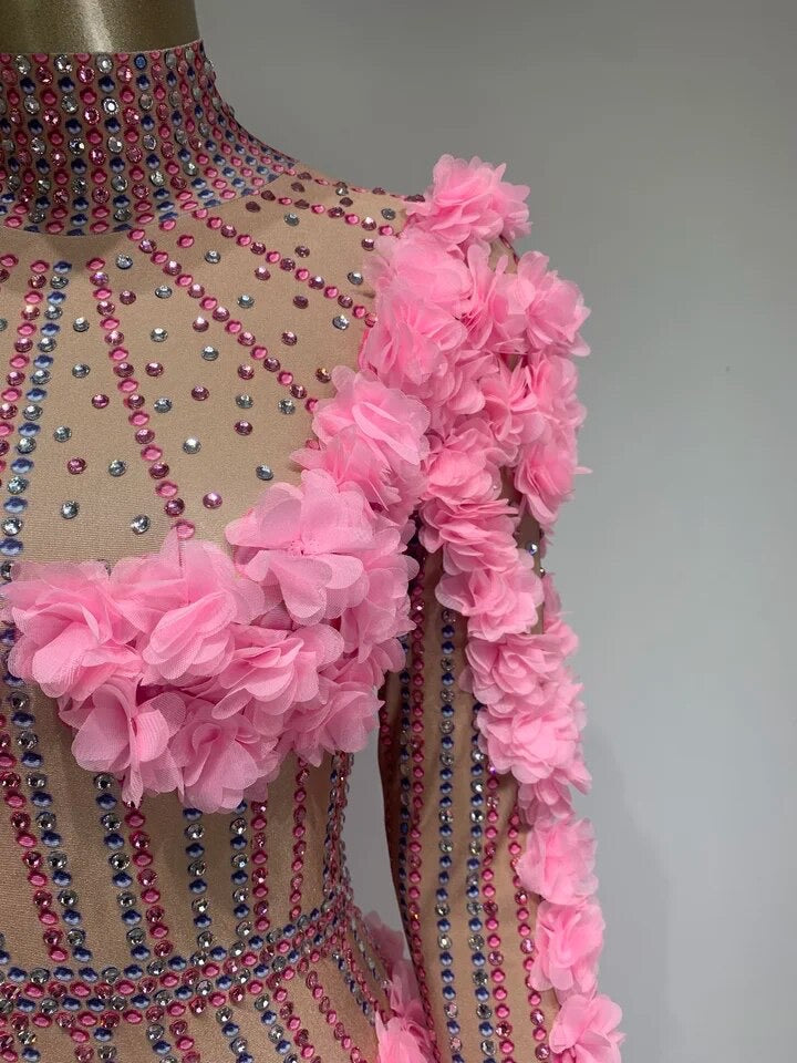 Pink Pedals Bodysuit