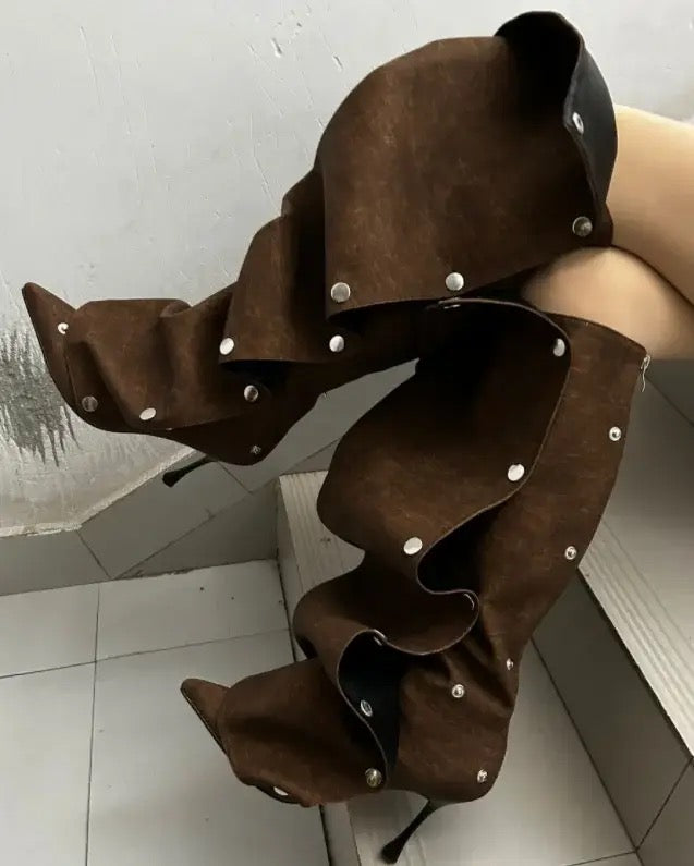 High Celebrity Model Boots