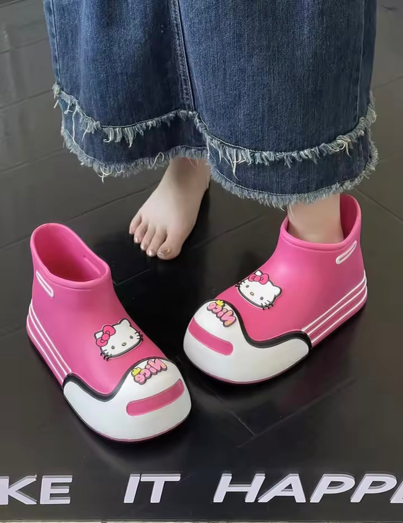 Hello Kitty Barbie Boots