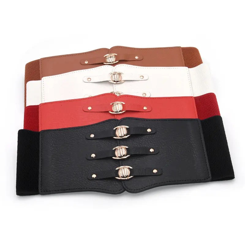 Fashionable Button Belt