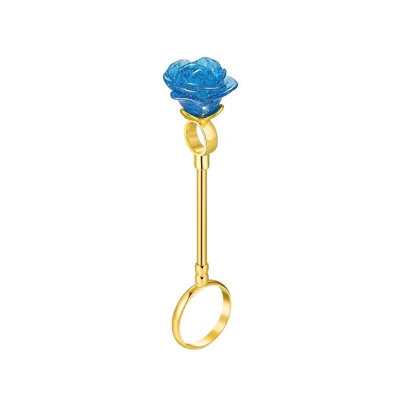 Exquisite smoking Wand (Big Rose ) Hands Free