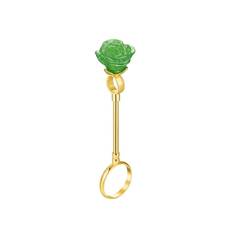 Exquisite smoking Wand (Big Rose ) Hands Free
