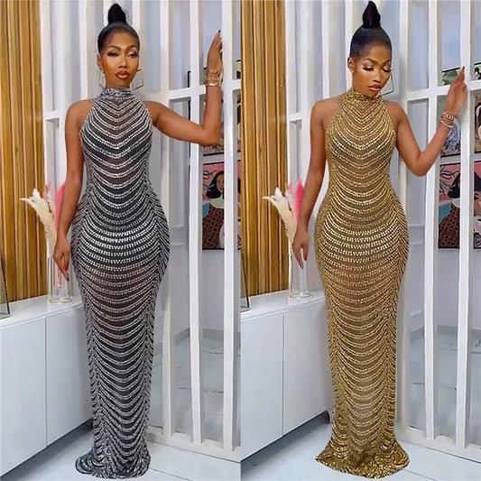 Long Elegant Nite out Dress