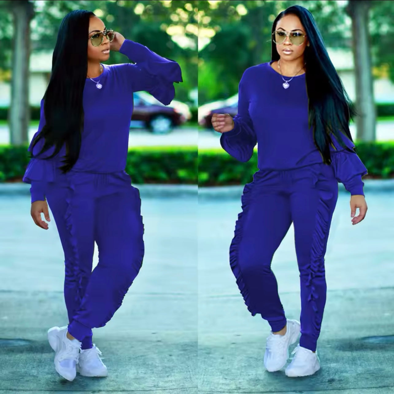 Ruffle Pants Set