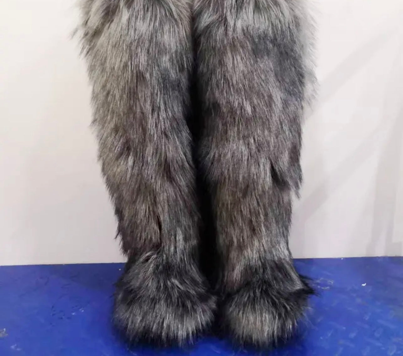 Long Winter Fur Boots