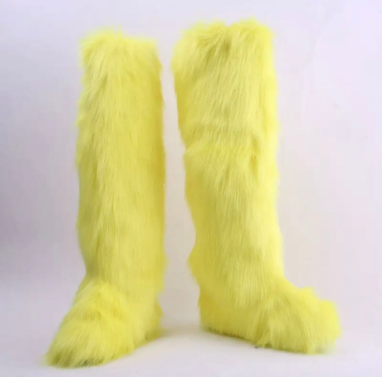 Long Winter Fur Boots
