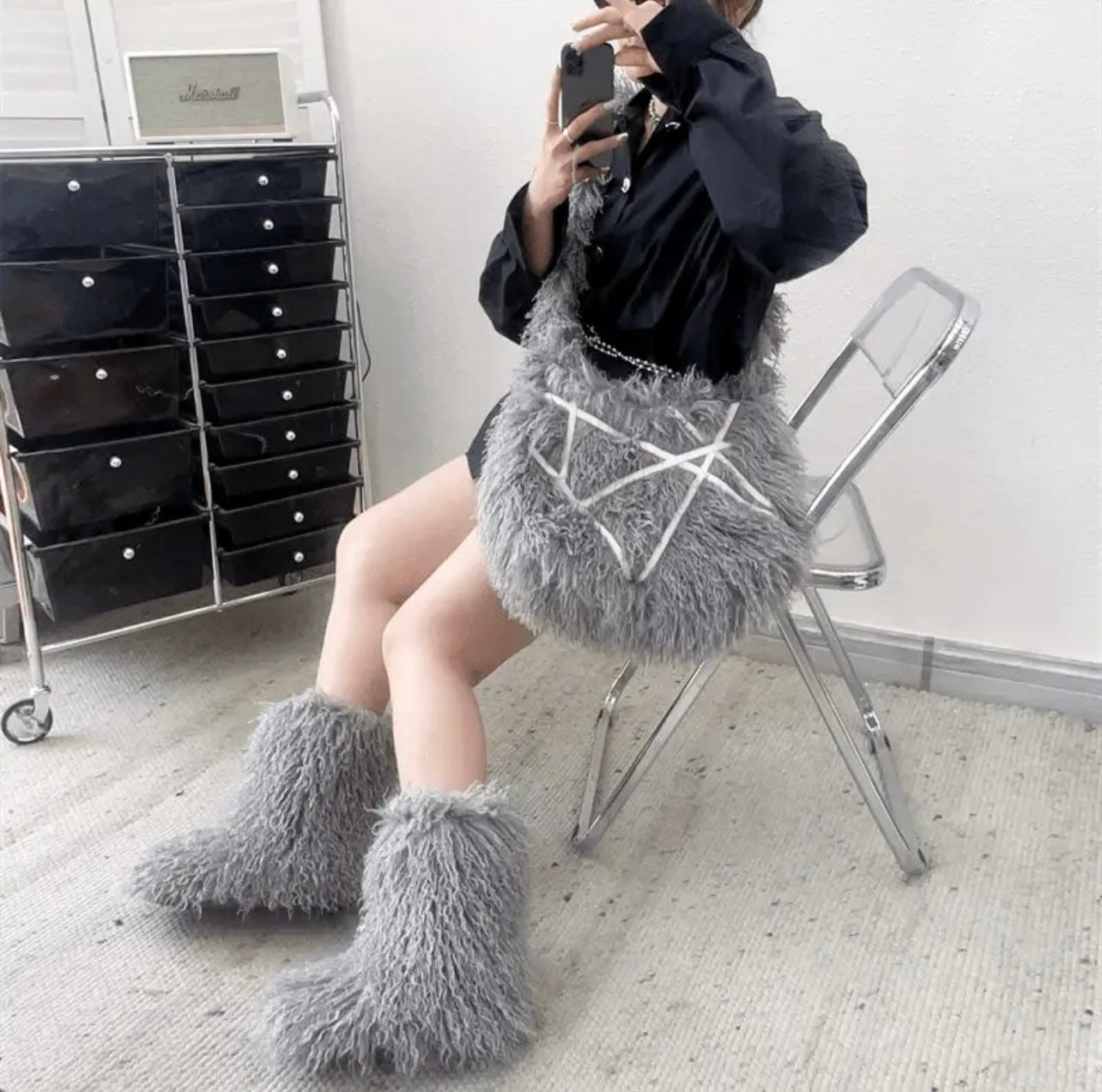 Monster Bag /Boots Set
