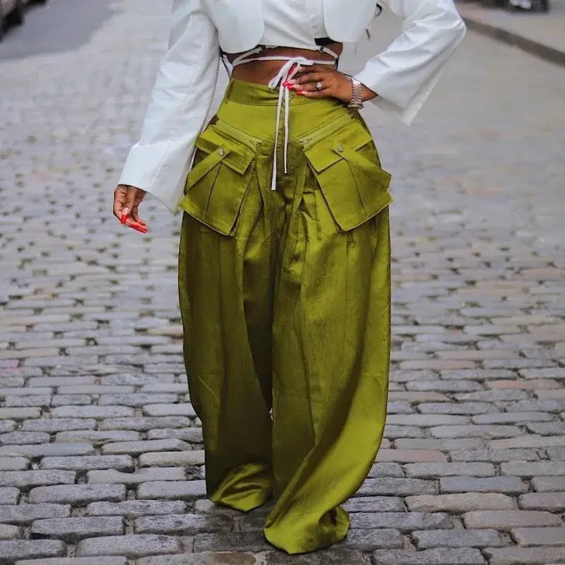 3D Pocket Cargo Pants