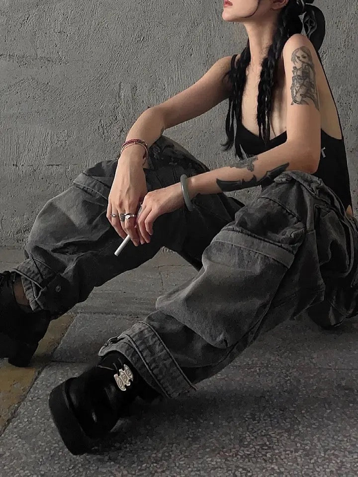 Double Pocket Cargo Pants