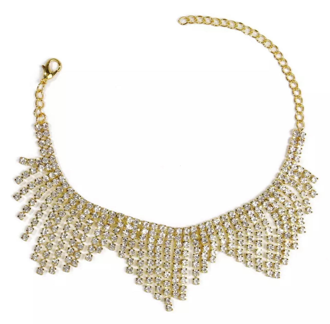 Rhinestones Ankle Chain