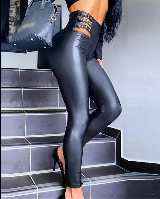 Sexy Buckle Pants