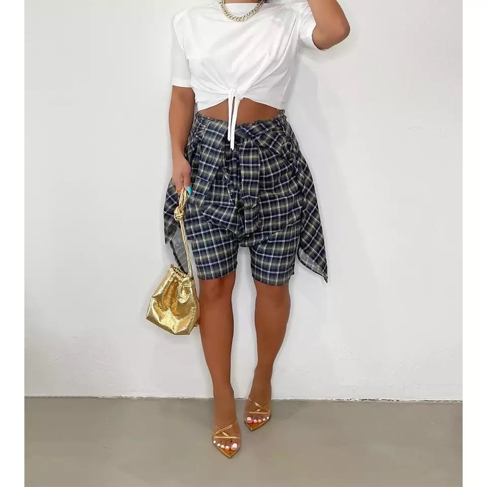 Top Notch Flare Shorts