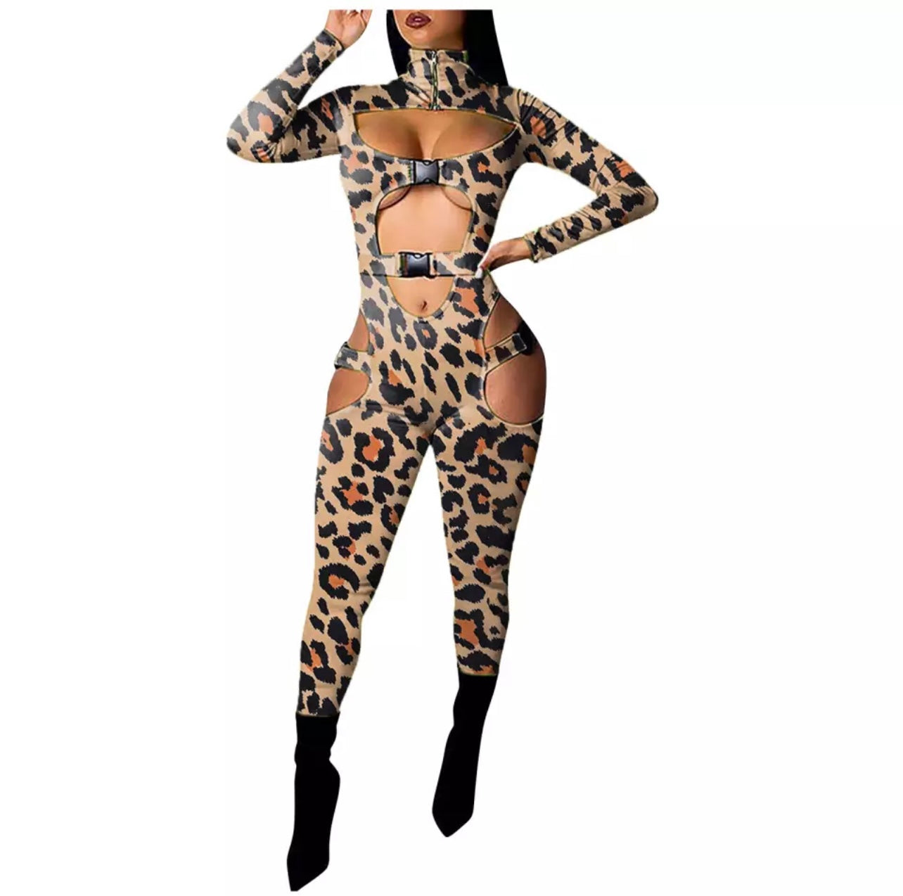 Cut-Out Jumpsuit