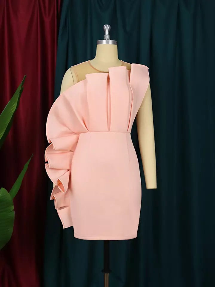 Elegant Ruffle Dress