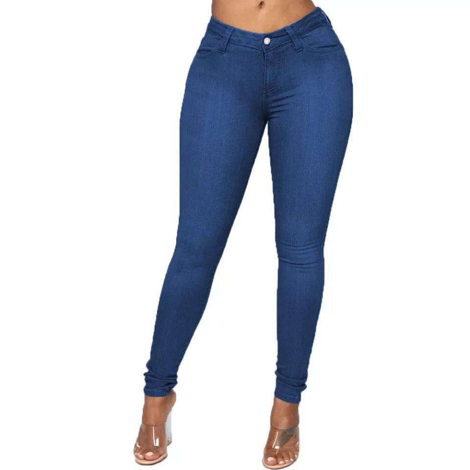 Plus Size High Waist Stretchy Pants