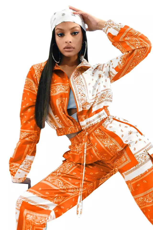 Bandanna Pants Set