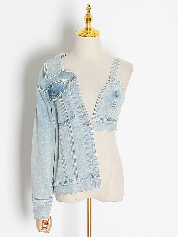 Half Denim Jacket