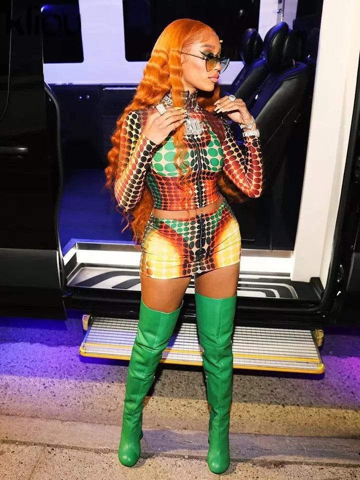 Don’t Play Wit It Skirt Set