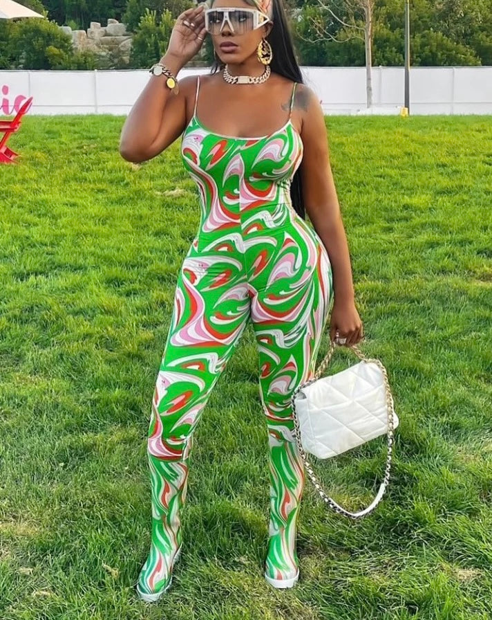 Spaghetti Strap Jumpsuit