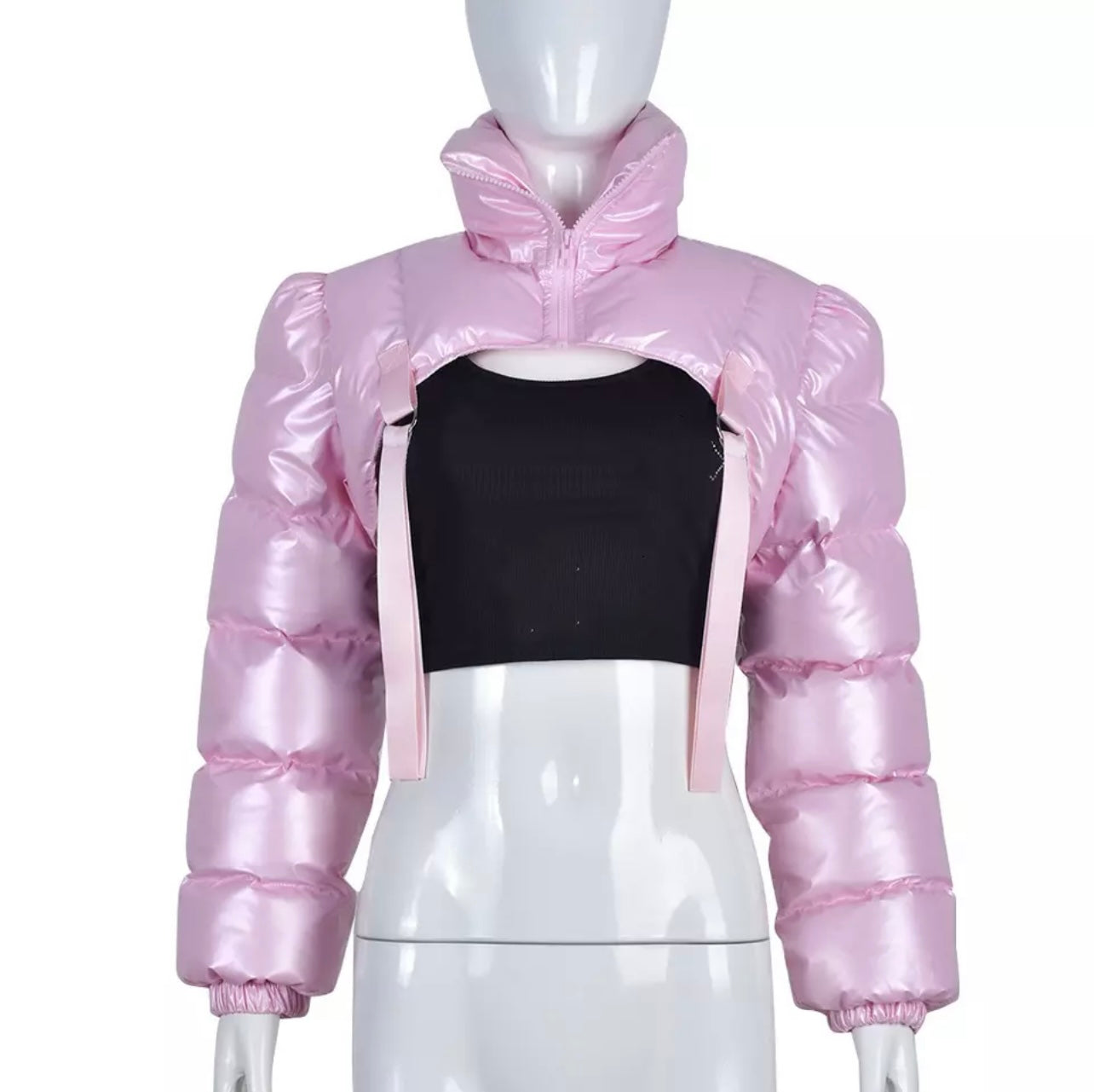 Cut-Out Bubble Jacket