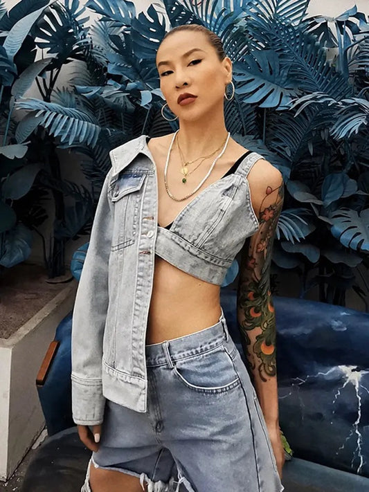 Half Denim Jacket