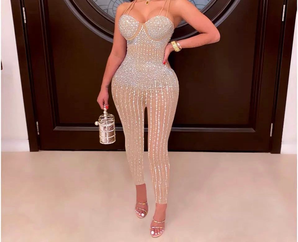 Diamond Stud Jumpsuit