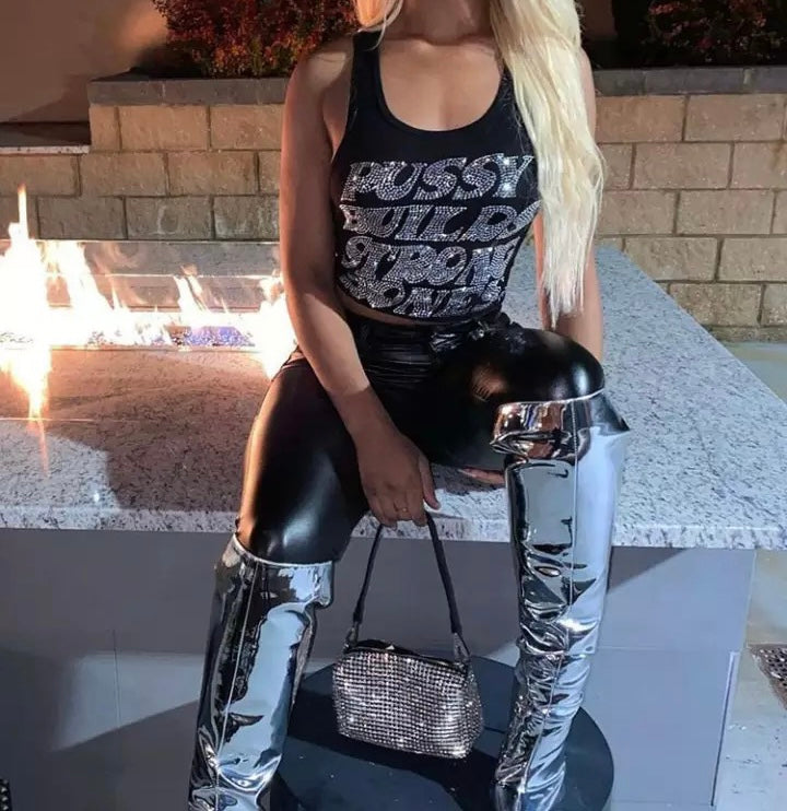 Pu$$y Build Strong Bones Top