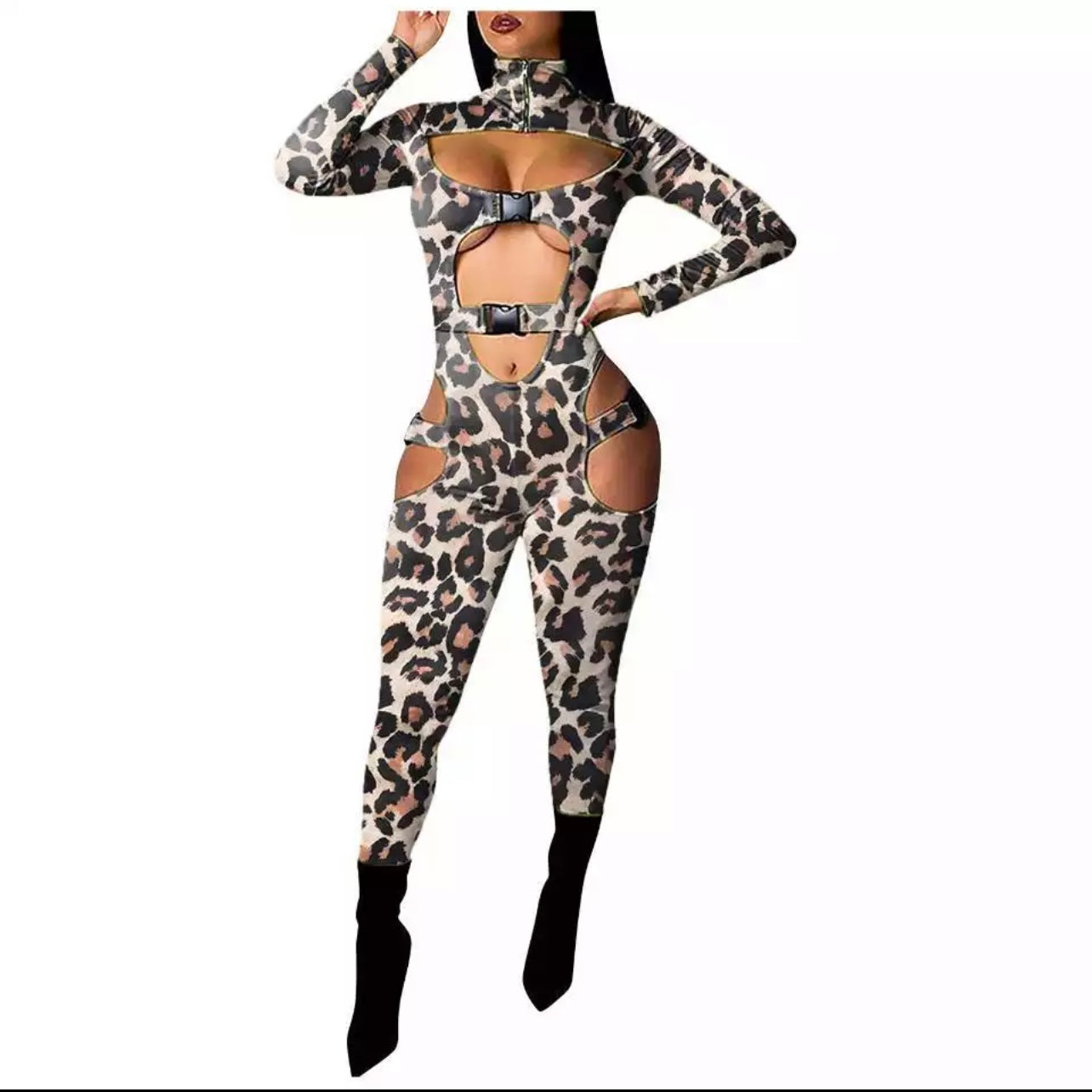 Cut-Out Jumpsuit